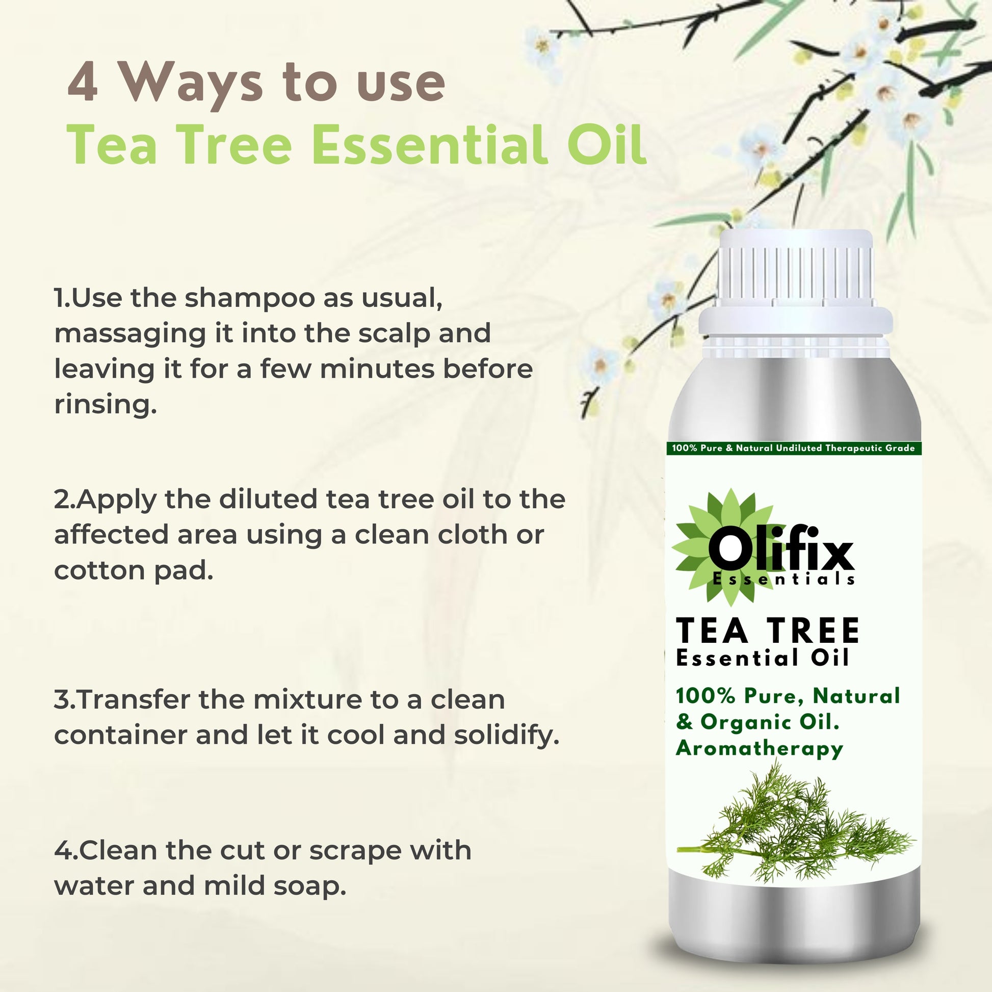 uses of Tea Tree Essential Oil