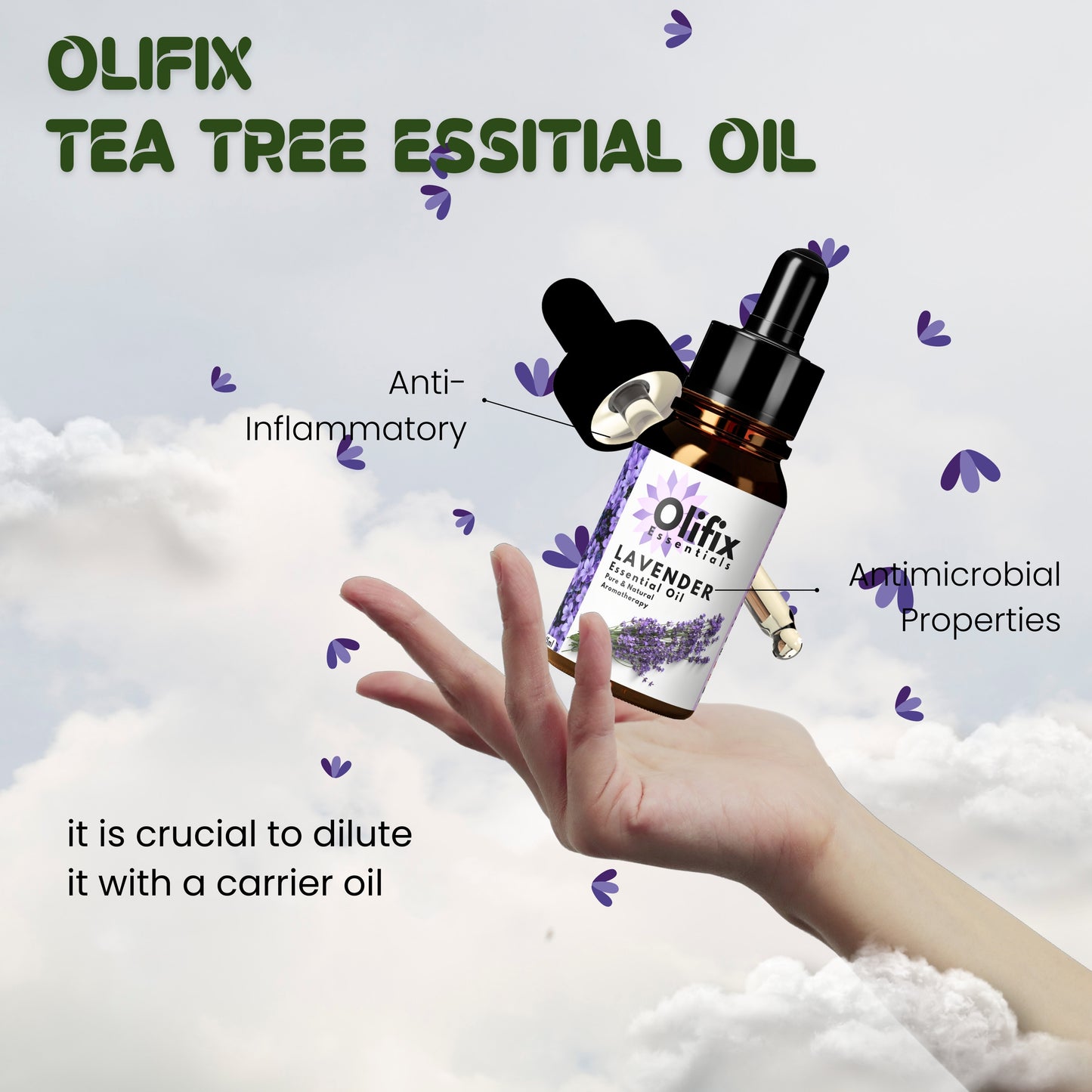 Olifix Lavender Essential Oil 100% Pure