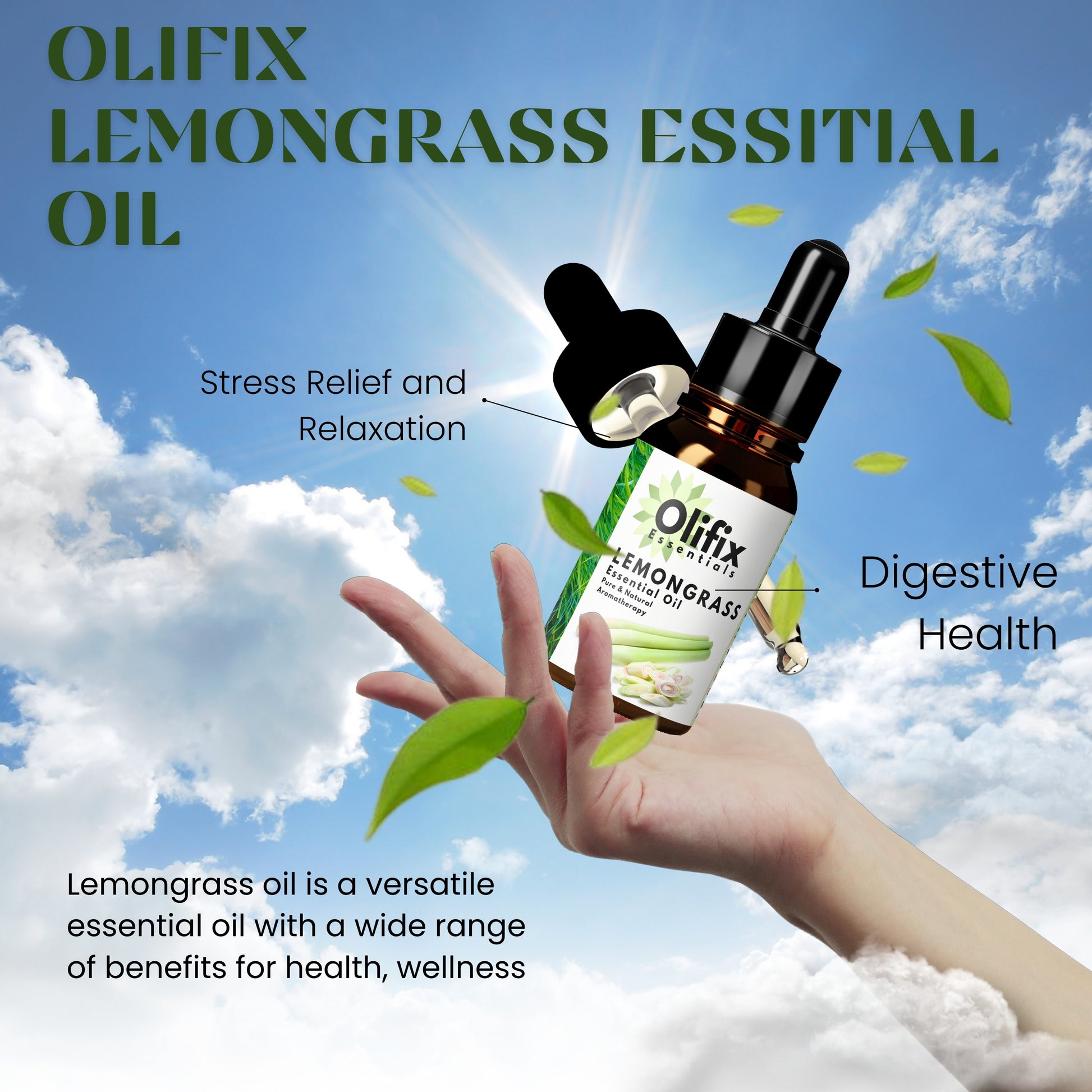 Olifix Lemongrass Essential Oil