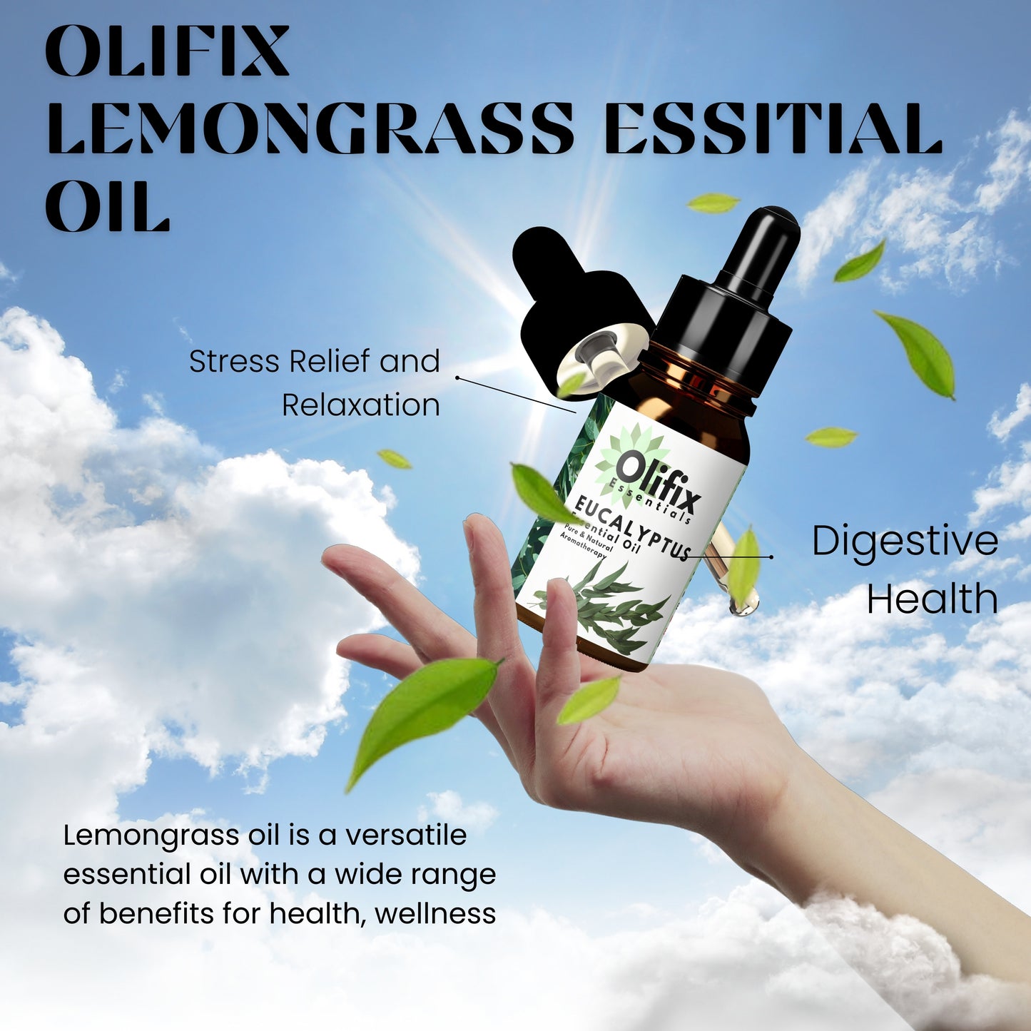 Olifix Eucalyptus Essential Oil 100% Pure