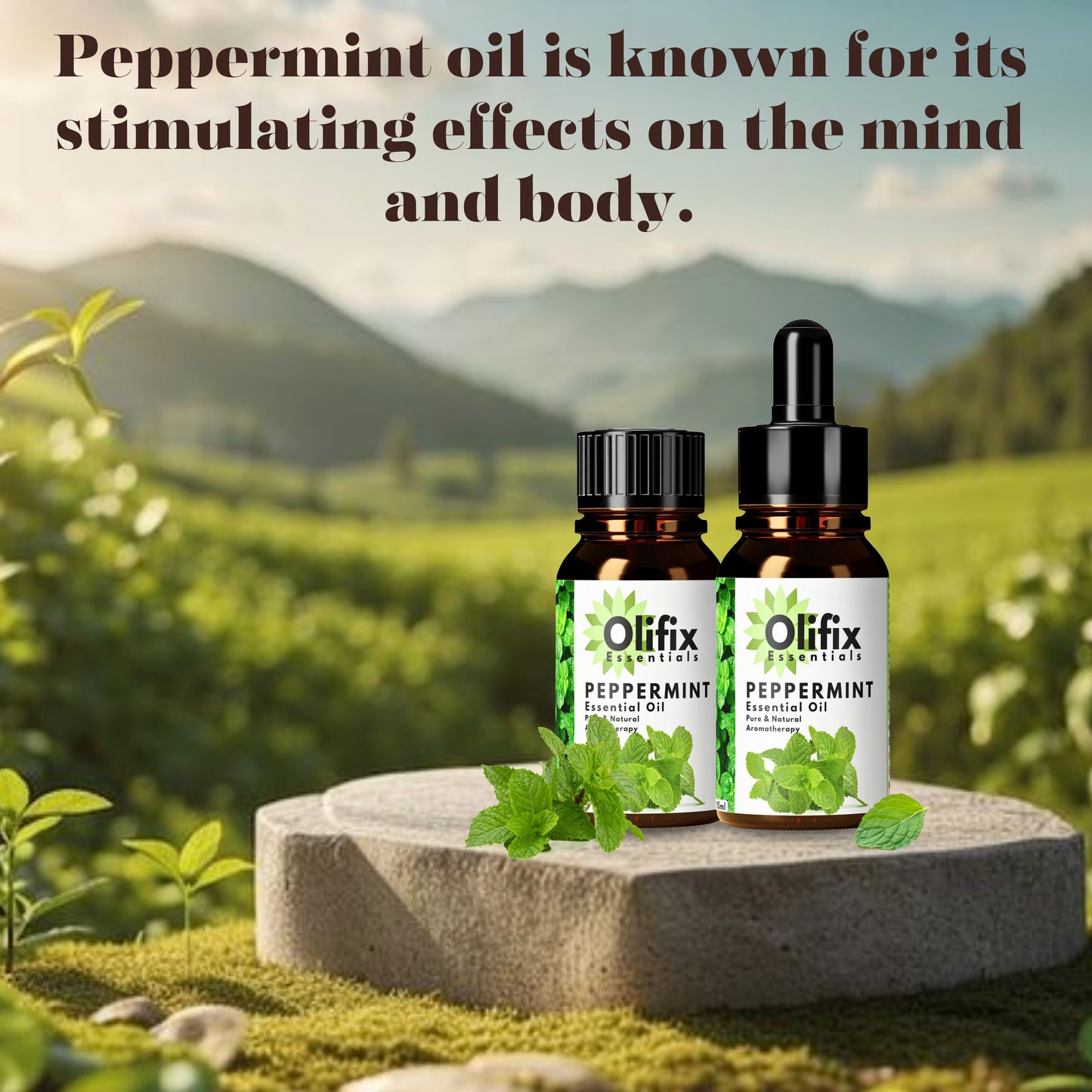 Olifix Peppermint Essential Oil 100% Pure